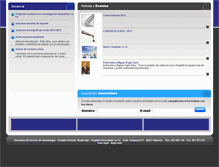 Tablet Screenshot of hematologialafe.es